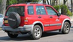 Chevrolet Tracker (1999-2004), achteraanzicht