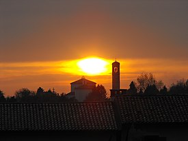 Chiesa di Treppo Grande al tramonto.jpg