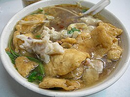 Semangkuk sup kental Fujian, dinamakan geng (羹)