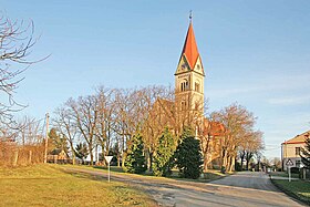 Church in Babice near Hradec Kralove, Czech Republic.jpg