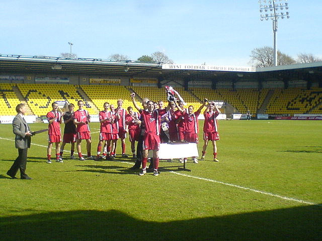 Clyde lift the Reserve League Cup in May 2008