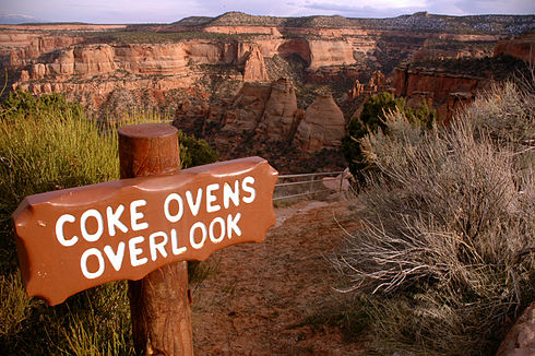 The Coke Ovens Overlook is one of the many picturesque views in the park