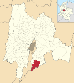 Gutiérrez ubicada en Cundinamarca