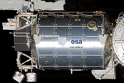 The Columbus Module on the International Space Station Columbus module - cropped.jpg