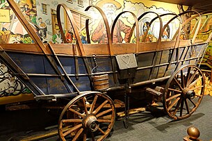 Conestoga Wagon - Museum of Science and Industry (Chicago) - DSC06717.JPG