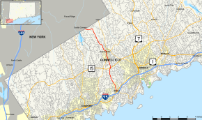 Connecticut Route 124 Map.svg