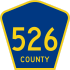 County Route 526 signo