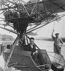 Curtiss-Bleecker helikopteri kokpiti açık Aero Digest Temmuz 1930.jpg