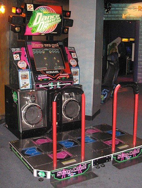 File:Dance Dance Revolution North American arcade machine 3.jpg