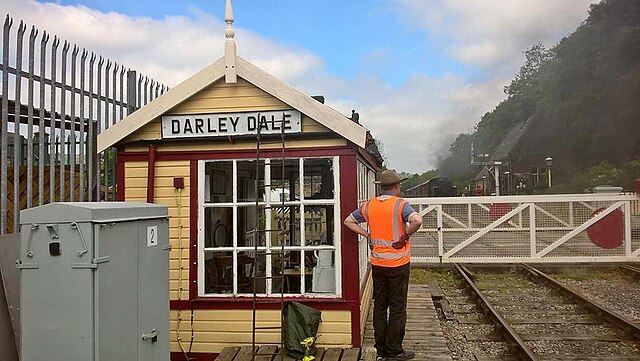 Darley Dale signalbox