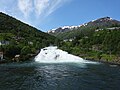 Der Wasserfall von Hellesylt