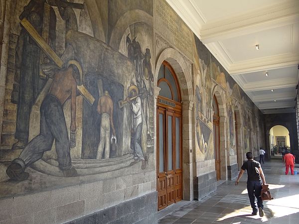 Murals by Diego Rivera