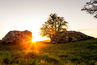 Castleruddery Stone Circle Stone circle and National Monument in County Wicklow, Ireland