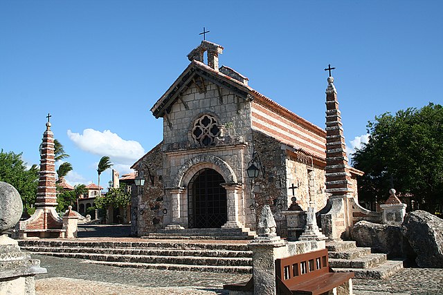 Altos de Chavon church in La Romana, Dominican Republic