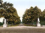 Paseo de Hércules en el Großer Garten hacia 1900