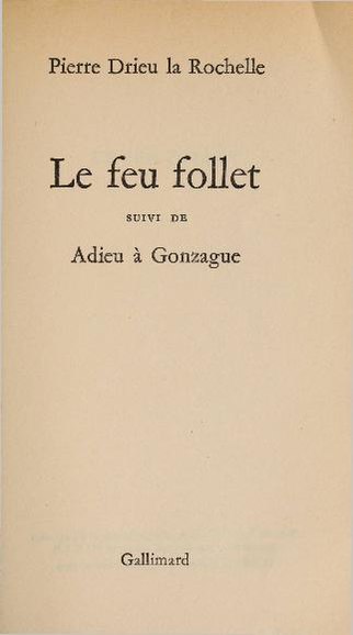 Fichier:Drieu la Rochelle - Le Feu Follet (1931).pdf
