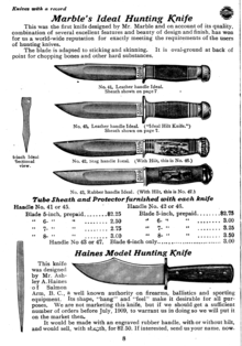 winning show bowie knives