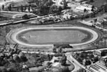 Perry Barr Stadium from the south-east, 1937 EPW053150 ENGLAND (1937). Perry Barr Stadium and the surrounding residential area, Perry Barr, 1937 (cropped 1).png