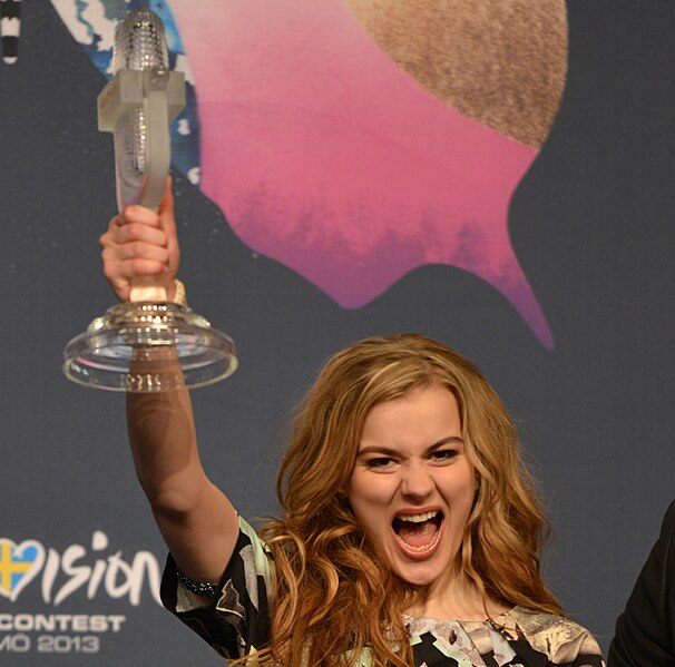 File:ESC2013 winner's press conference 05 (crop 2).jpg