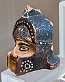 East Greek plastic aryballos - helmeted head of warrior - Roma MNEVG 25017 - 02