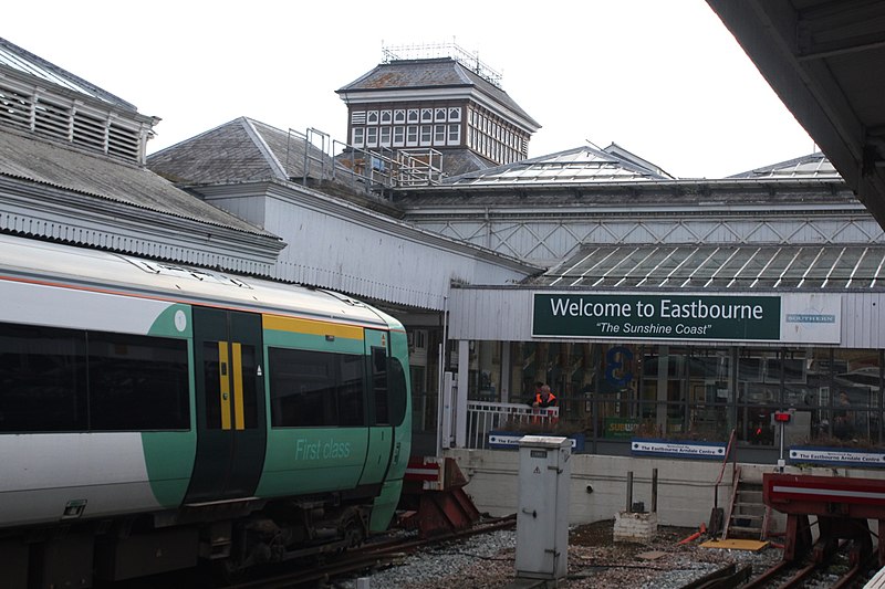 File:Eastbourne - GTSR Southern 377146 at the buffer stop.JPG