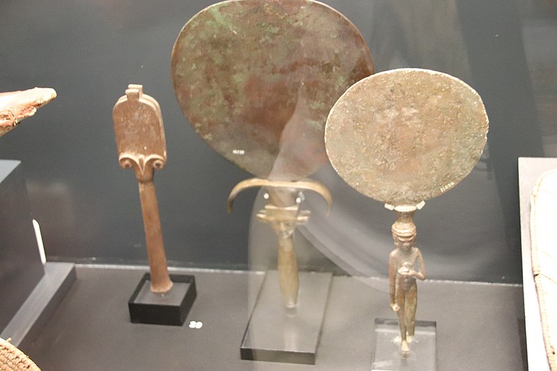 File:Egyptian Bronze Mirrors (48464767071).jpg