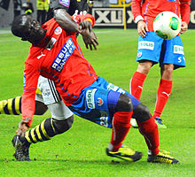 Boateng playing for Helsingborgs EmaBoateng.jpg