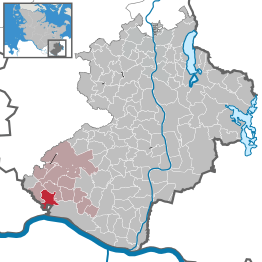 Kaart van Escheburg