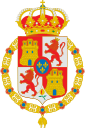 Escudo del rey de España abreviado antes de 1868 con toisón.svg
