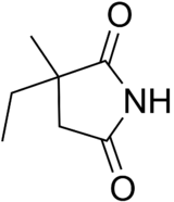 Struktur von Ethosuximid