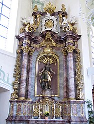 Deutsch: St. Katarinas Seitenaltar Français : Autel secondaire Ste-Catherine