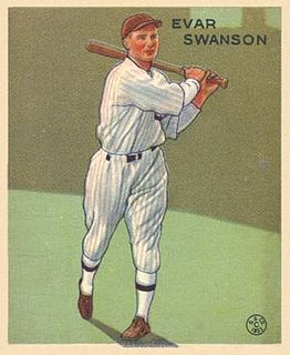Evar Swanson American baseball player
