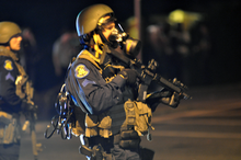 A state trooper during the Ferguson unrest, September 2014 Ferguson Day 7, Picture 31.png