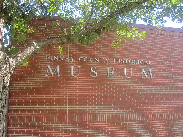 Finney County Historical Museum in Garden City is located in Finnup Park.