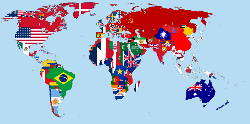 File:Flag-map of the world (1942).png