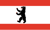 West Berlin (1913–1954, civil flag) (1954-1990, civil flag)