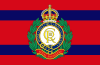 Flaga Korpusu Królewskich Inżynierów Camp.svg