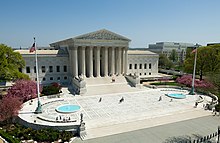 West facade and plaza Flickr - USCapitol - U.S. Supreme Court Building.jpg