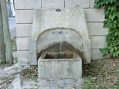 La fontaine Le Bichet.
