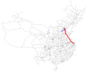 Course of the E 2