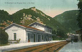 GRANIER - ST-RAMBERT-DE-BUGEY - La Gare.JPG