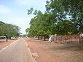 April 2009: Landstraße bei Kalagi (Gambia)