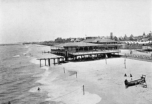 Ross' Pavilion in Ocean Grove, 1902