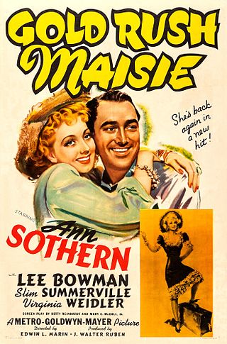 <i>Gold Rush Maisie</i> 1940 American film