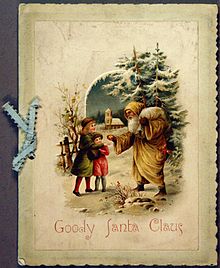 Couverture d'une vieille édition de Goody Santa Claus.