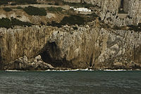 Gorham cave complex in Gibraltar