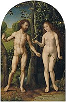 Adam and Eve, 1507-1508, Thyssen-Bornemisza Museum