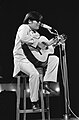 José Feliciano tijdens repetities voor het Grand Gala du Disque Populaire 1970