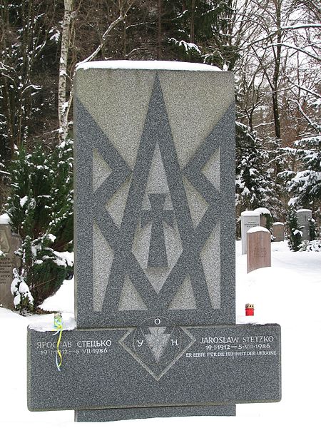 Grave of Yaroslav Stetsko
