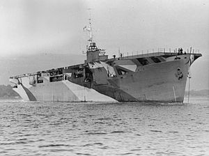 HMS Activity, 1942